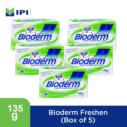 Bioderm Soap Freshen 135g Box - [Bundle of 5]