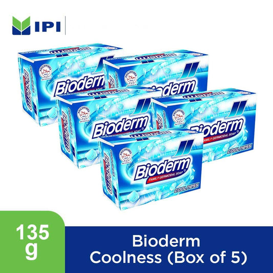 Bioderm Soap Coolness 135g Box [Bundle of 5]