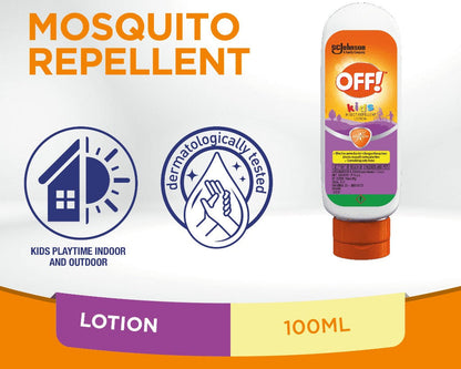 OFF! Insect Repellent Lotion for Kids- 100ml x 3 pcs