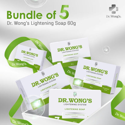 Dr. Wong's Lightening Soap 60g [Bundle of 5]