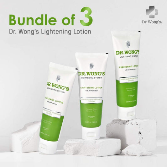 Dr. Wong's Lightening Lotion 100ml - [Bundle of 3]