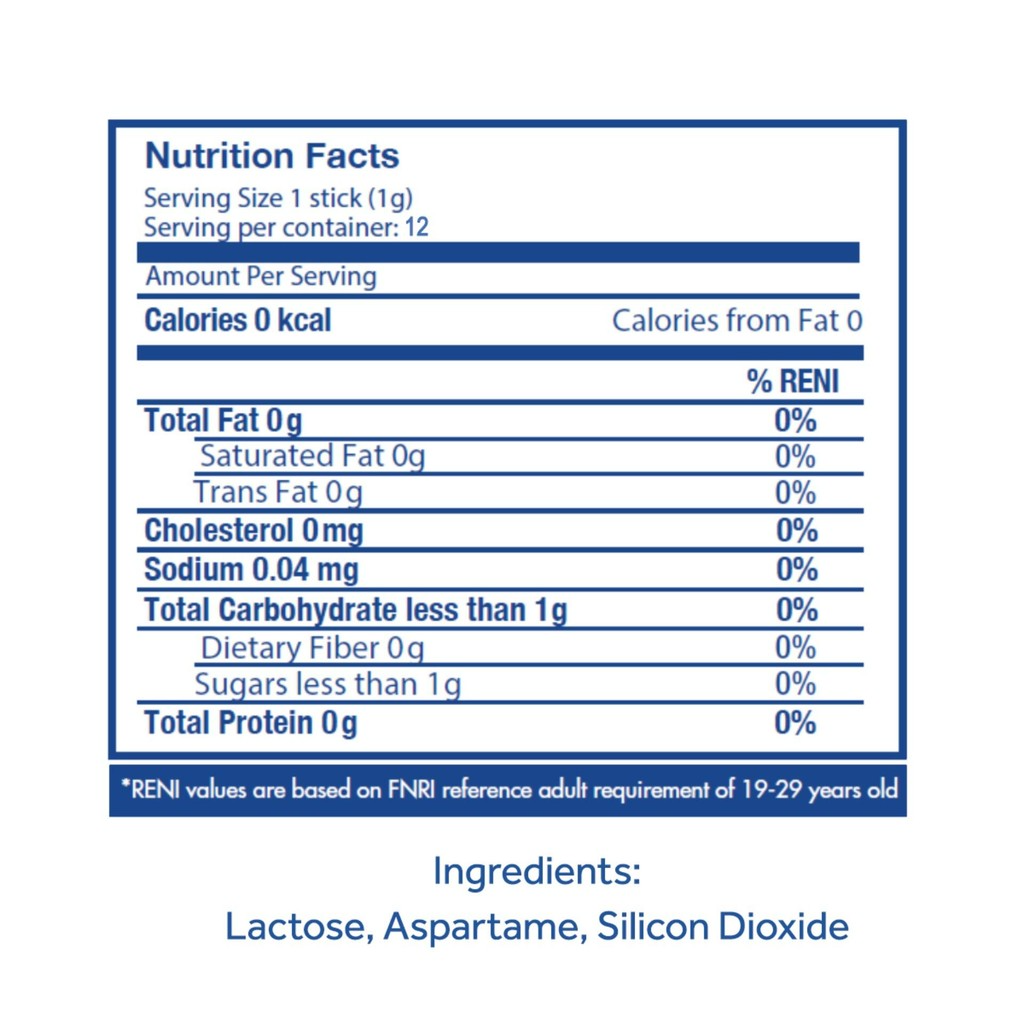 1 CASE - EQUAL CLASSIC 12 Zero Calorie Sweetener - Sugar Substitute, Diabetic Friendly -  (12 Sticks x 24 Boxes)