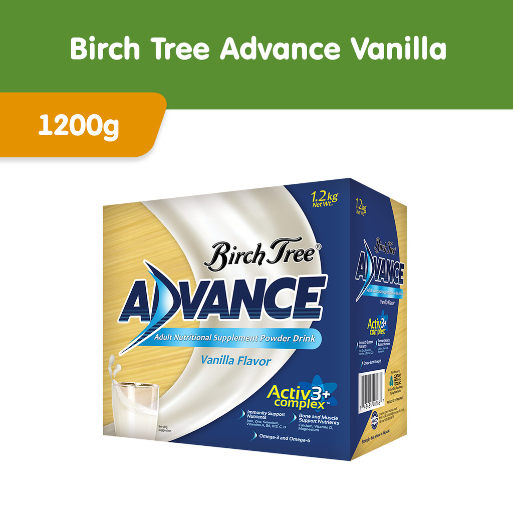 Birch Tree Advance Vanilla Flavor Powdered Milk 1200g
