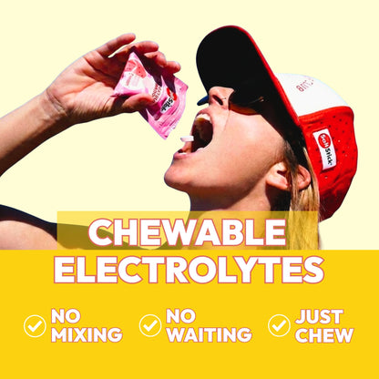 Saltstick Electrolyte Fastchew (Tropical Twist) - Bottle 60 Chewable Tablets
