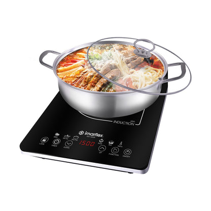 Imarflex IDX-1850S Slim Type Single Induction Cooker - 6 PRESET FUNCTION