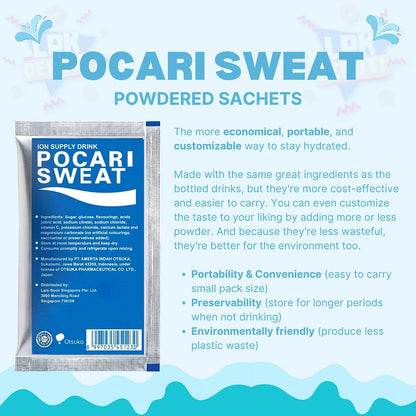 1 CASE (25 Boxes) Pocari Sweat Powder Sachets - BULK Purchase