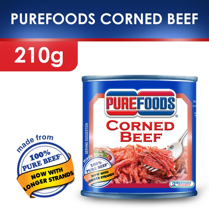 1 CASE - PUREFOODS Corned Beef (210g x 48)