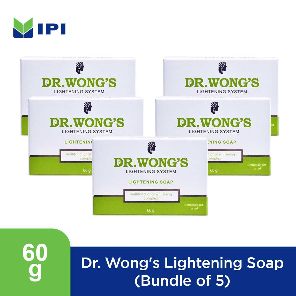 Dr. Wong's Lightening Soap 60g [Bundle of 5]