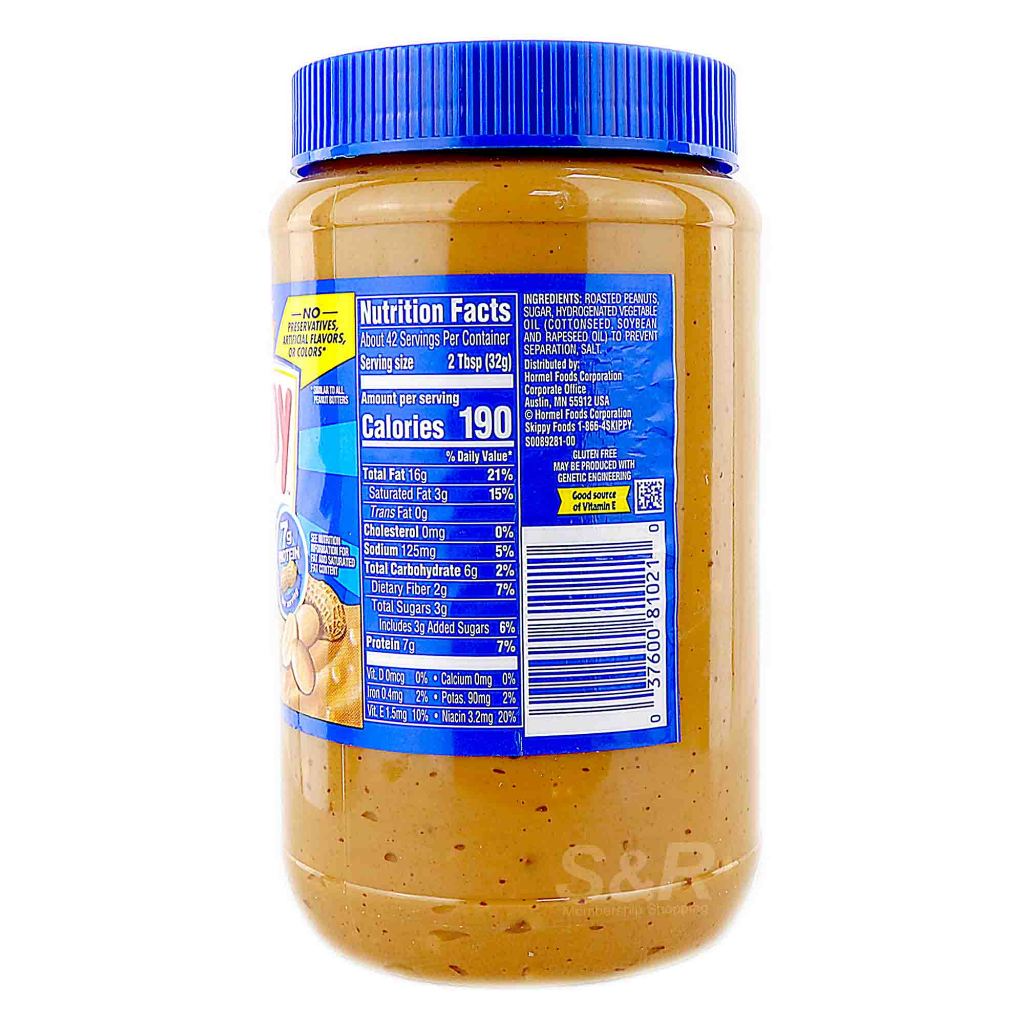 Skippy® Super Chunk PEANUT BUTTER 1.36kg