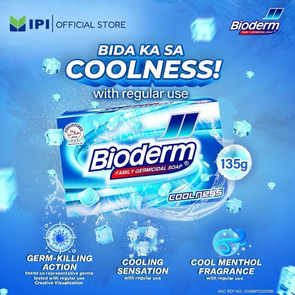 Bioderm Soap Coolness 135g Box [Bundle of 5]