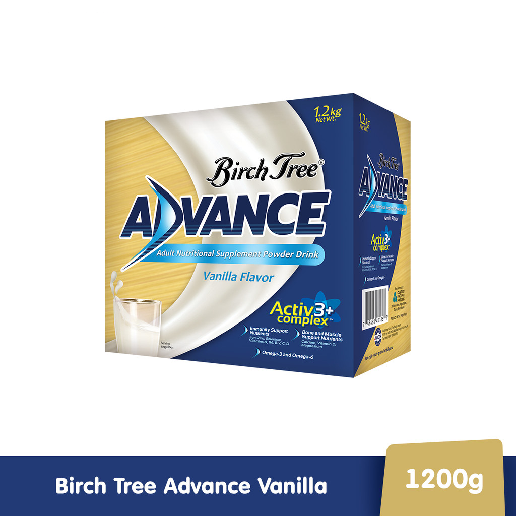 Birch Tree Advance Vanilla Flavor Powdered Milk 1200g
