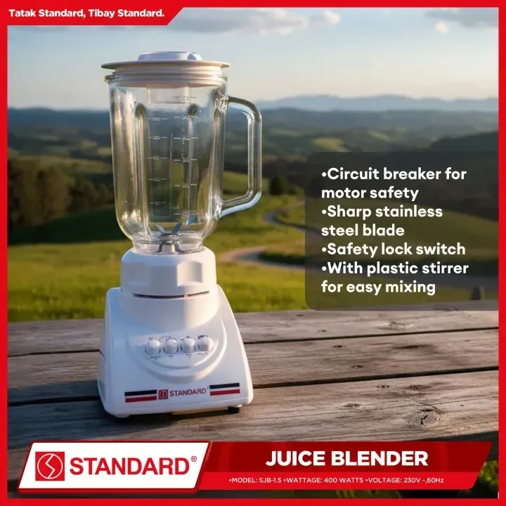 STANDARD Blender Plastic Jar - 1.5L