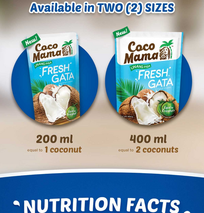 Coco Mama Fresh Gata 400ml x 24pcs (1 Case)
