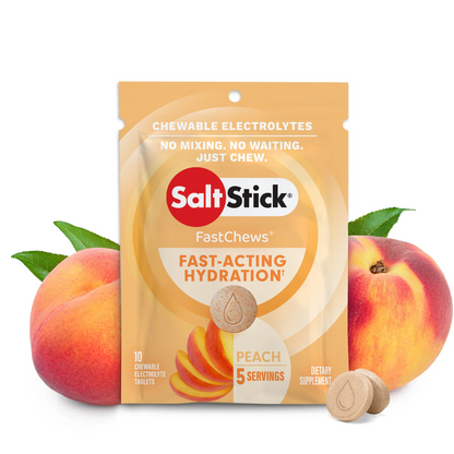 Saltstick Fastchews - Peach - 10ct Packet