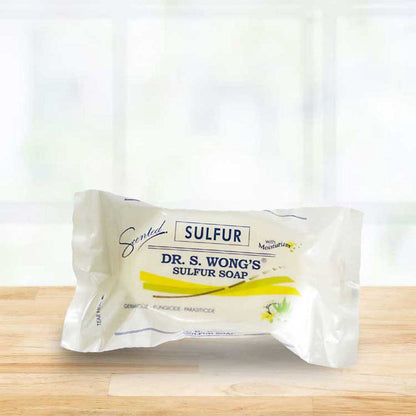 Dr. Wong's Sulfur Soap With Moisturizer 135g - [Bundle of 5]