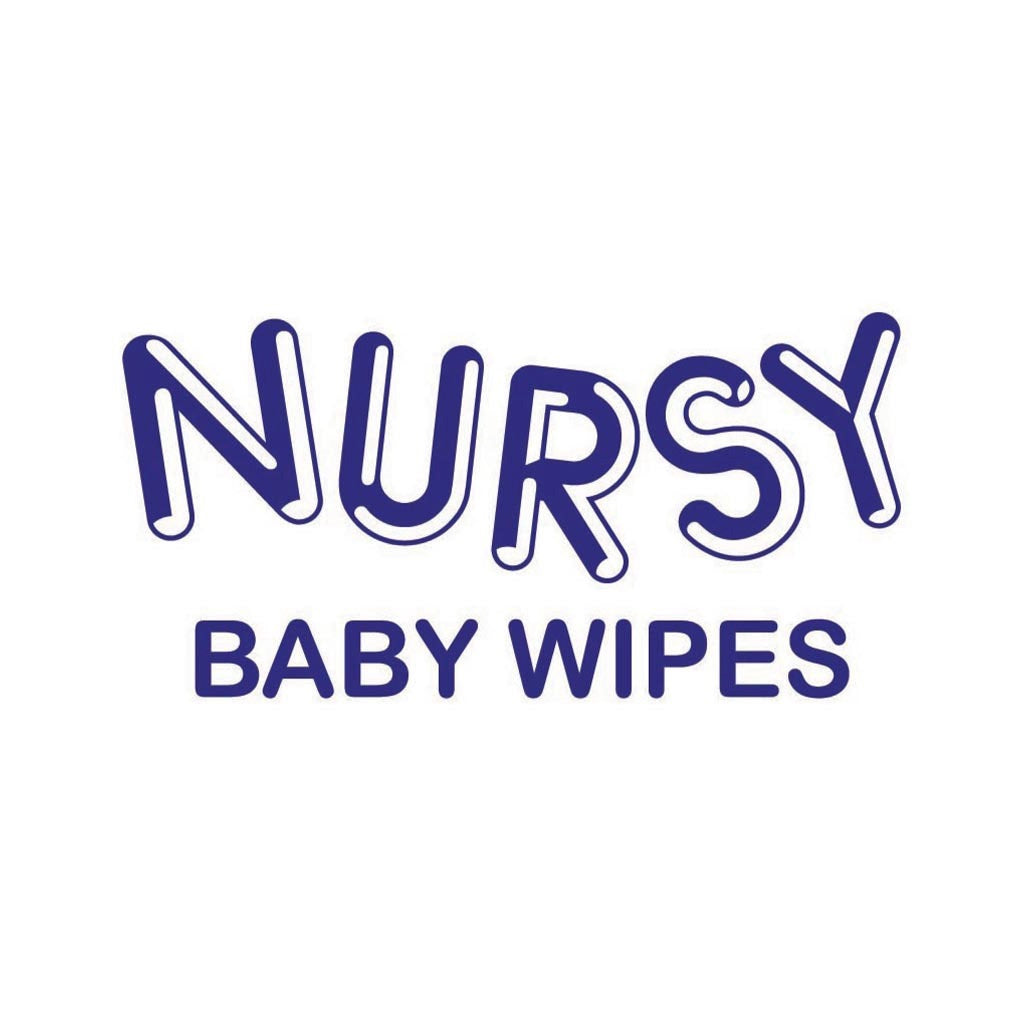 [BUNDLE OF 2 or 6]  Nursy Baby Wipes in Powder Scent 4 packs x 66 wipes