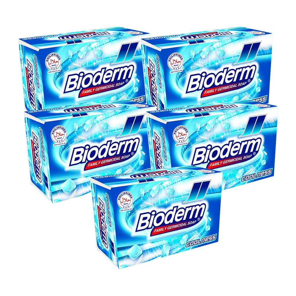Bioderm Soap Coolness 135g Box [Bundle of 5]