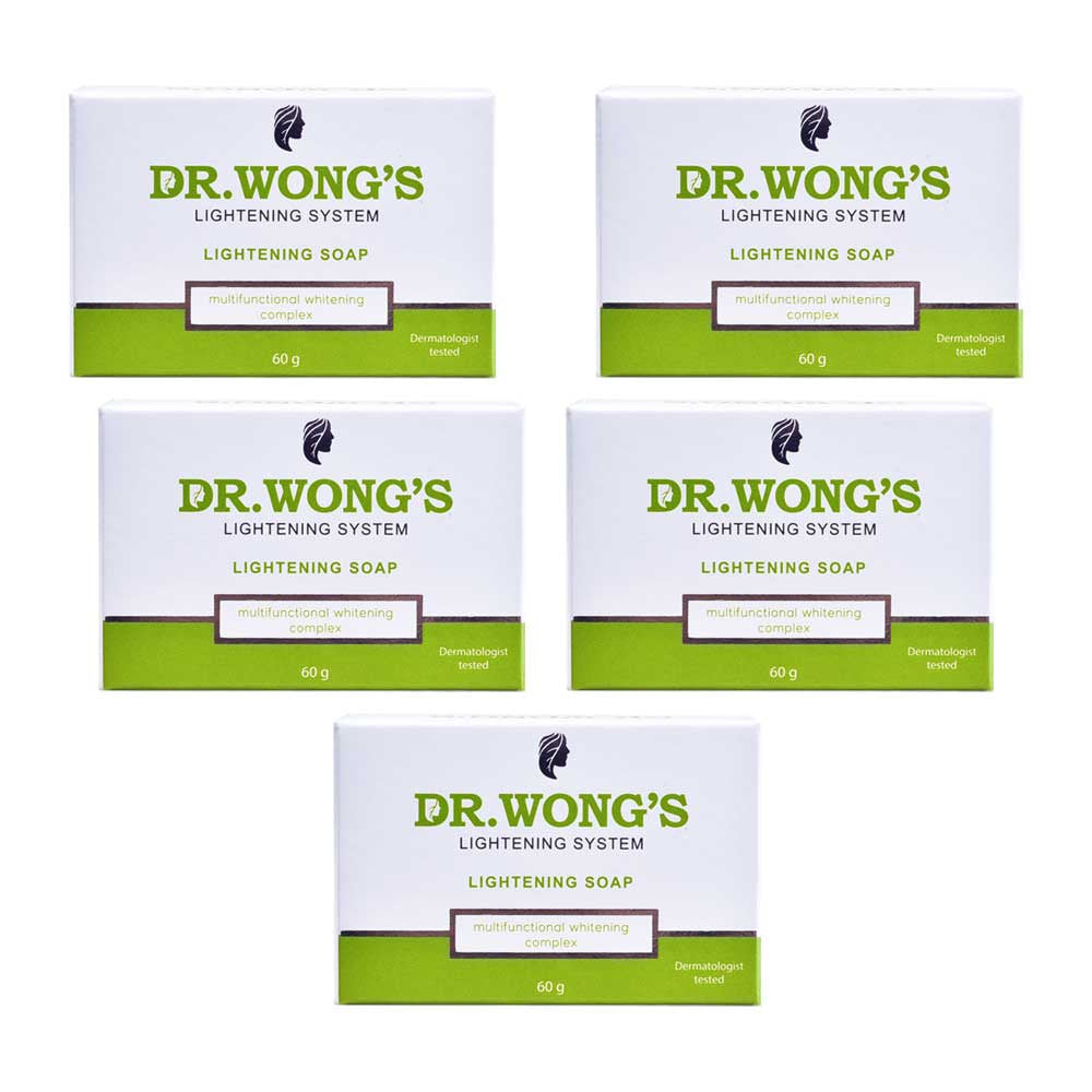 Dr. Wong's Lightening Soap 60g [Bundle of 5]