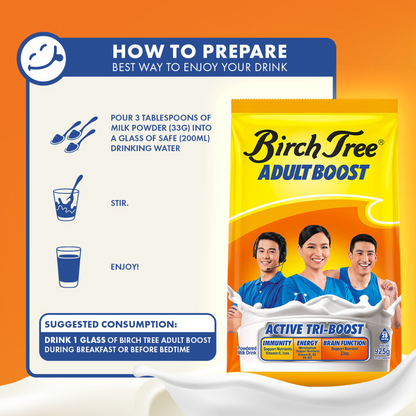 Birch Tree Fortified Adult Boost Powdered Milk 925g