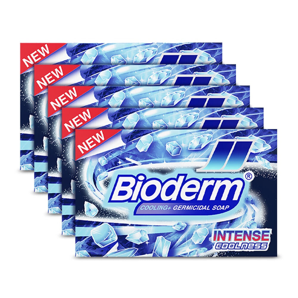 Bioderm Soap Intense Coolness 135g Box [Bundle of 5]