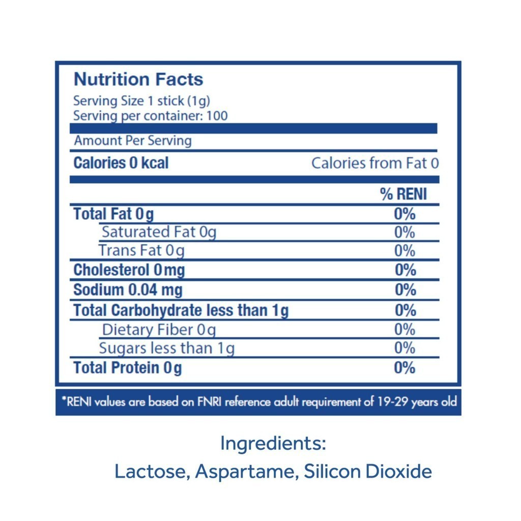 1 CASE - EQUAL CLASSIC 100 Zero Calorie Sweetener - Sugar Substitute, Diabetic Friendly -  (100 Sticks x 12 Boxes)