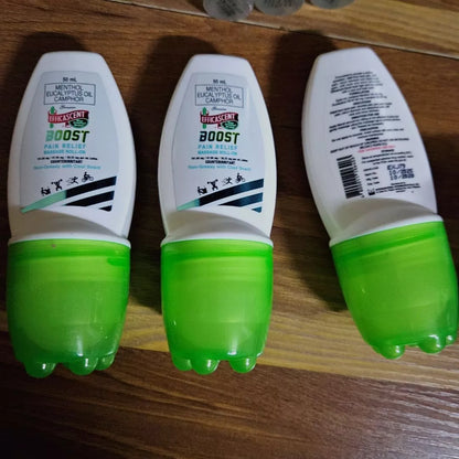 Efficascent Boost Pain Relief Massage Roll-on 50ml x 3pcs