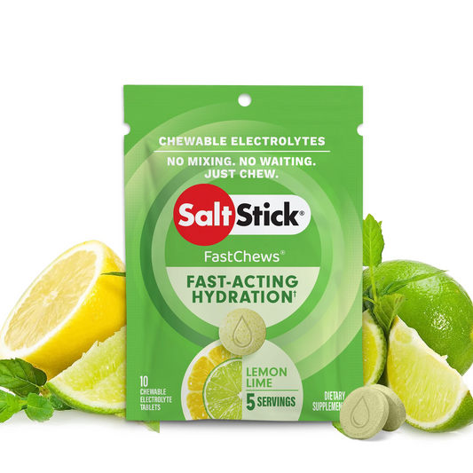 SaltStick FASTCHEWS - Lemon Lime - 10ct Packet