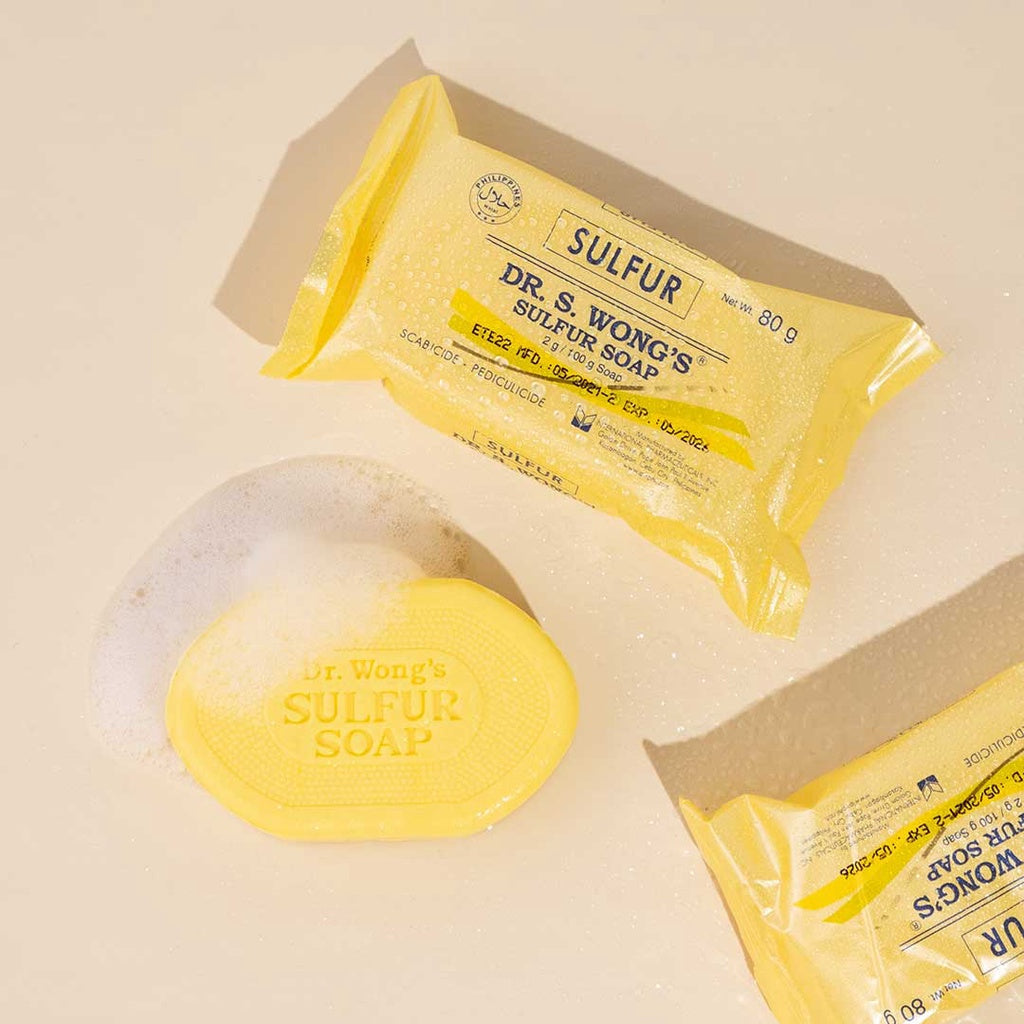 Dr. Wong's Sulfur Soap Regular 135g [Bundle of 5]