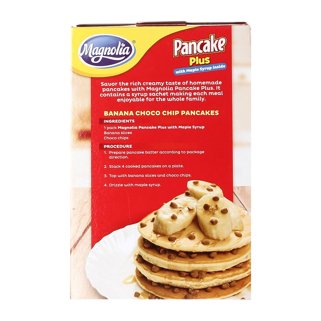 1 CASE - MAGNOLIA Pancake Plus with Maple Syrup (200g) Box of 48