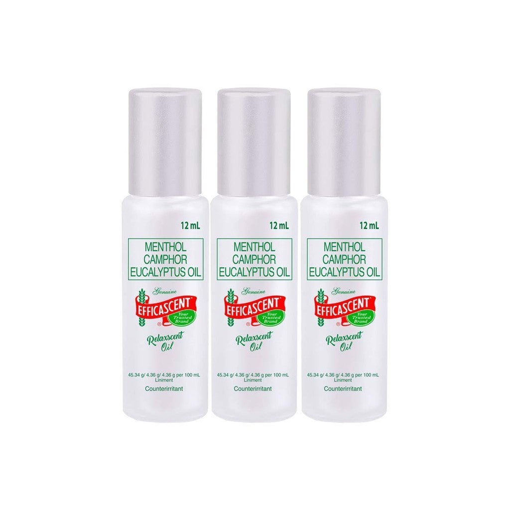Efficascent Relaxscent Oil 12ml x 3pcs