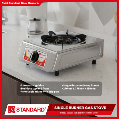 STANDARD SINGLE BURNER LPG Gas Stove - (BURNER ONLY)