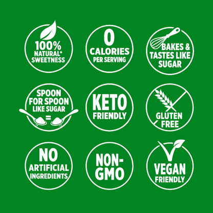 1 CASE - NATURALS MONK FRUIT 200G Zero Calorie Sweetener - Natural Sweetener, Sugar Free - (200g x 12 Packs)