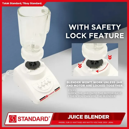 STANDARD Blender Plastic Jar - 1.5L