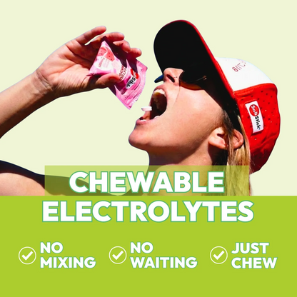 SaltStick FASTCHEWS Green Apple - 60ct Bottle