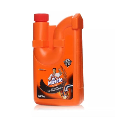 Mr. Muscle Drain Declogger 500ml - Bundle of 3