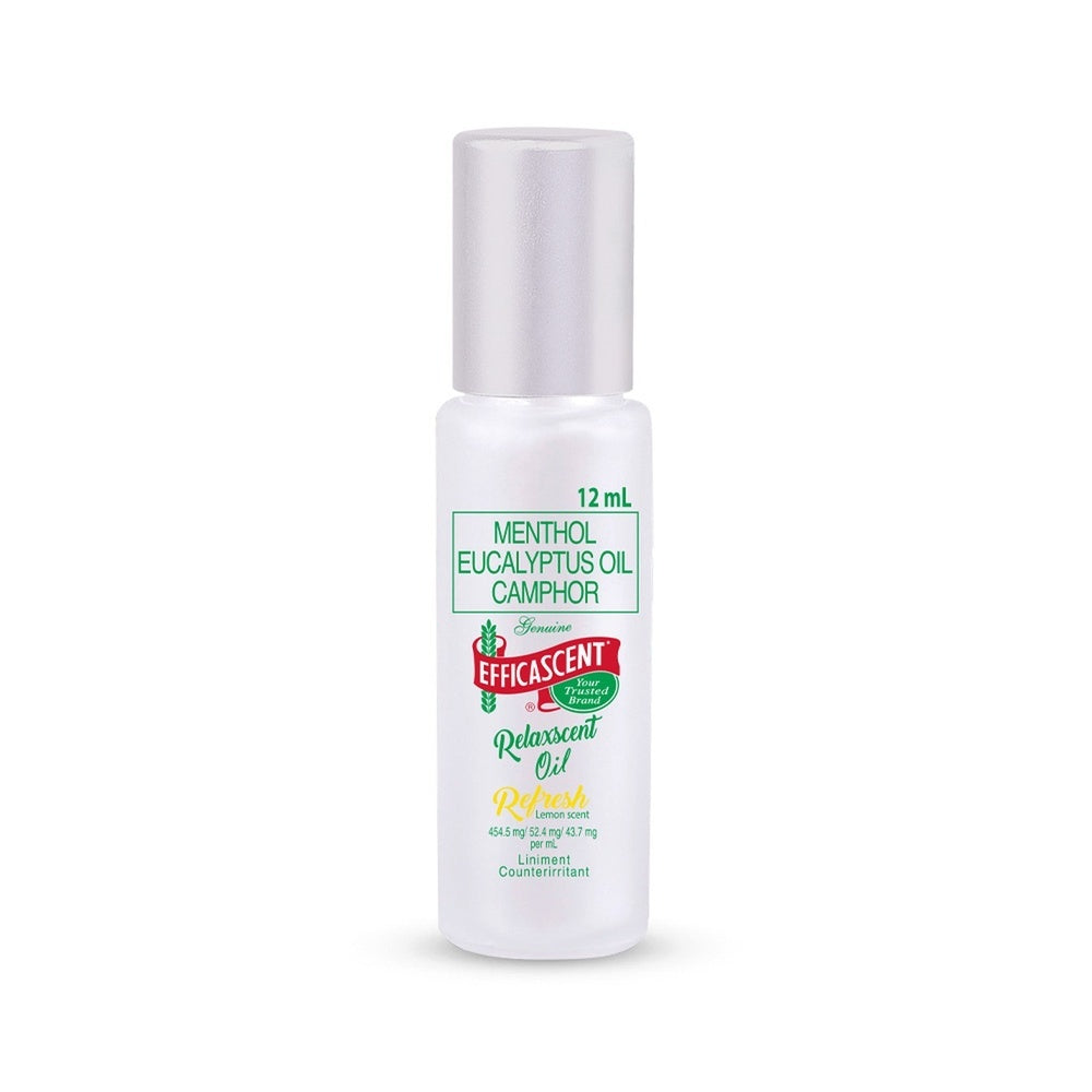 Efficascent Relaxscent Oil - Refresh 12ml x 3pcs