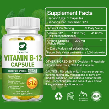 Beworths Vitamin B12 Capsule