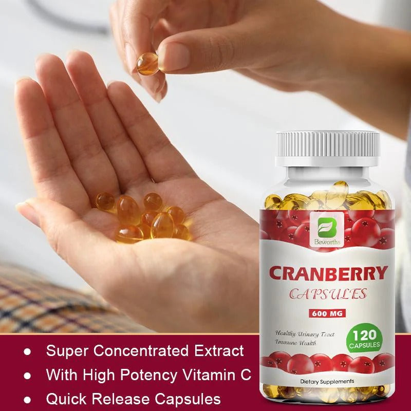 Beworths Cranberry Capsules with Rich Vitamin C