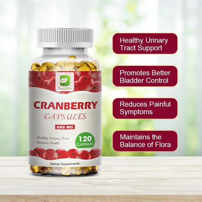 Beworths Cranberry Capsules with Rich Vitamin C