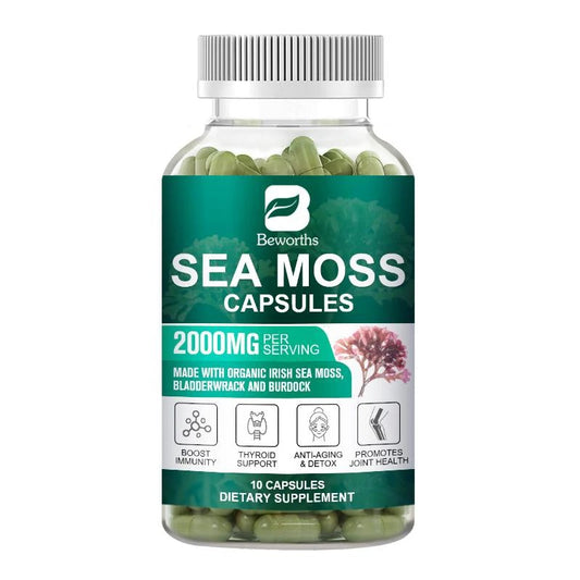 Beworths Sea Moss Capsules 2000mg