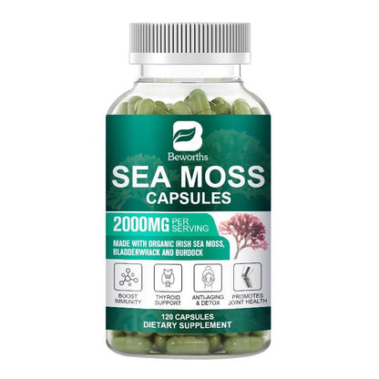 Beworths Sea Moss Capsules 2000mg