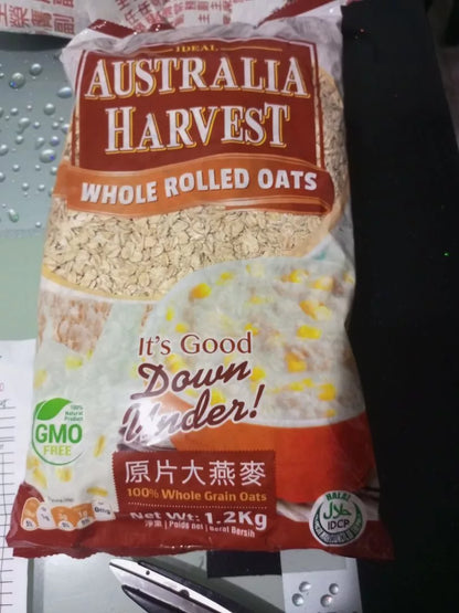 BULK - AUSTRALIAN HARVEST Rolled Oats 1.2kg x 15 (CASE)