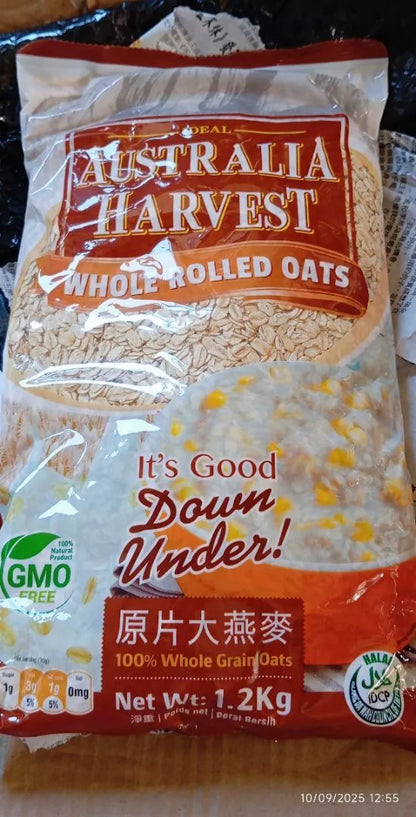 AUSTRALIAN HARVEST Rolled Oats 1.2kg