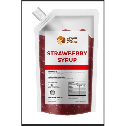 [Buy 1 Take 1]- Advance Food Concept Caramel, Chocolate & Strawberry Syrup 1kg