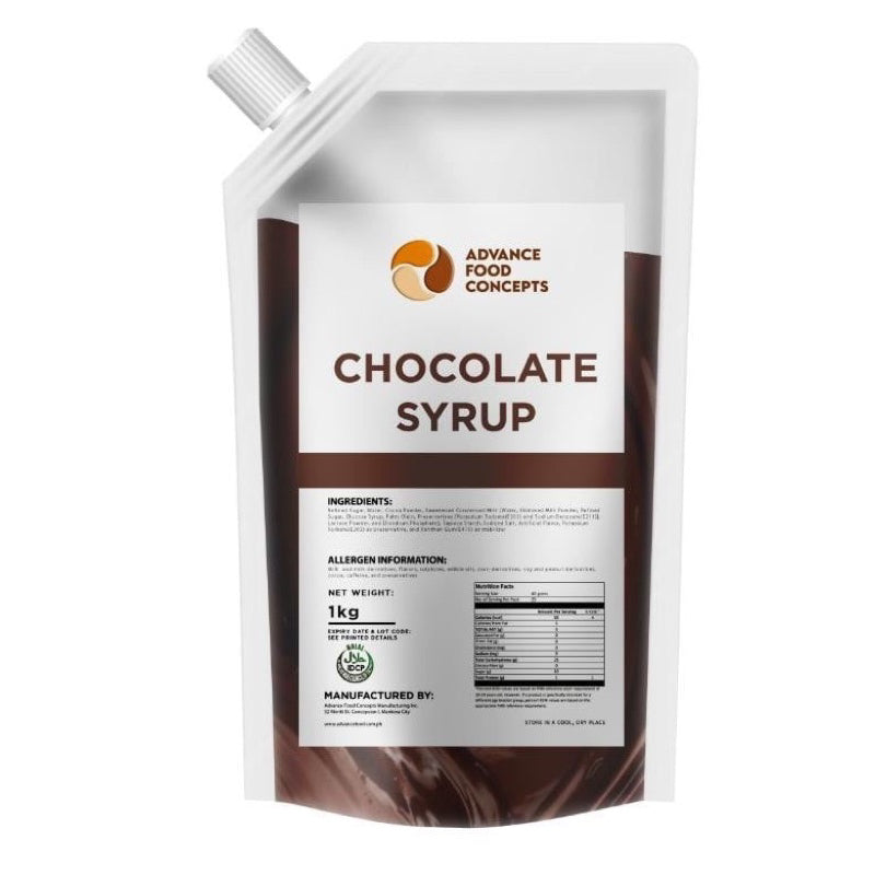 [Buy 1 Take 1]- Advance Food Concept Caramel, Chocolate & Strawberry Syrup 1kg