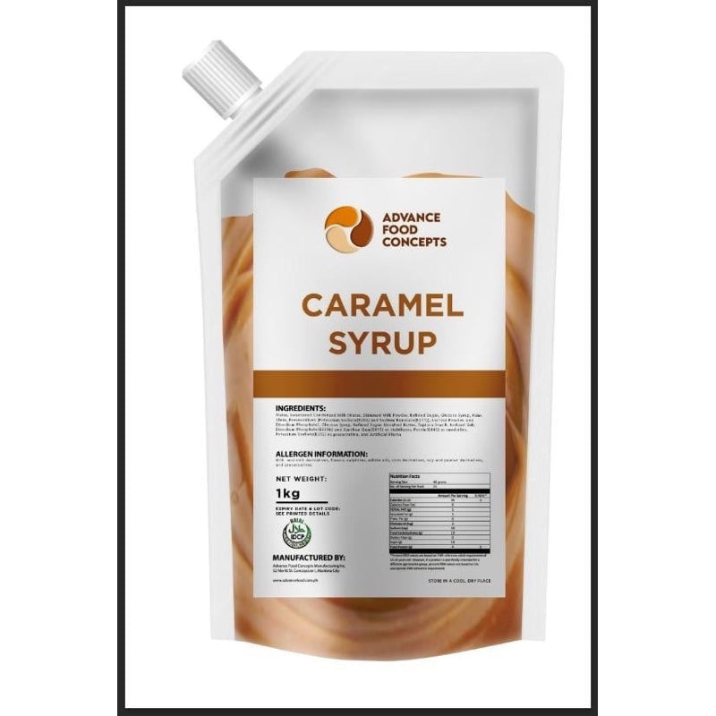 [Buy 1 Take 1]- Advance Food Concept Caramel, Chocolate & Strawberry Syrup 1kg