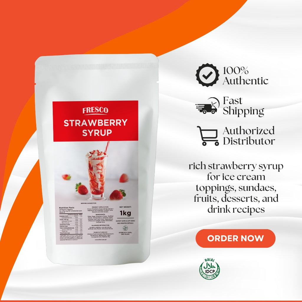 [Buy 1 Take 1]- Fresco Maple, Strawberry, Chocolate, Caramel & Salted Caramel Syrup 1kg