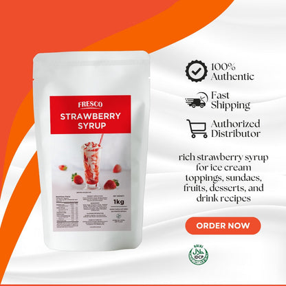 [Buy 1 Take 1]- Fresco Maple, Strawberry, Chocolate, Caramel & Salted Caramel Syrup 1kg