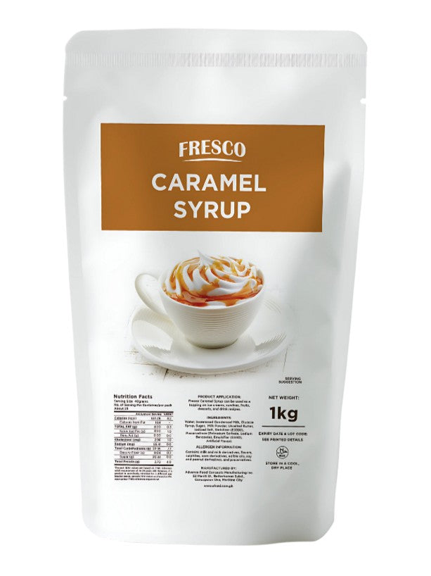 [Buy 1 Take 1]- Fresco Maple, Strawberry, Chocolate, Caramel & Salted Caramel Syrup 1kg