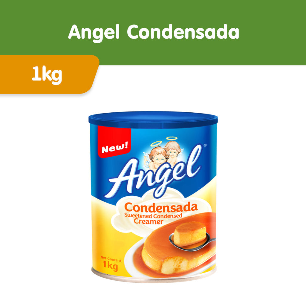 Angel CONDENSADA Sweetened Condensed Creamer 1kg x 24 (1 Case)